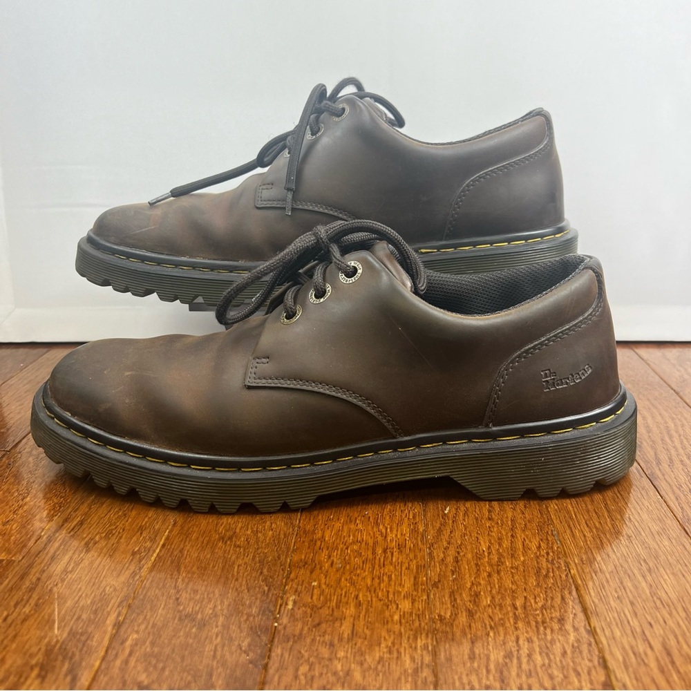 Dr Martens  Kent AW004 Oxford 3 Eye Lace Up Shoes Brown Mens